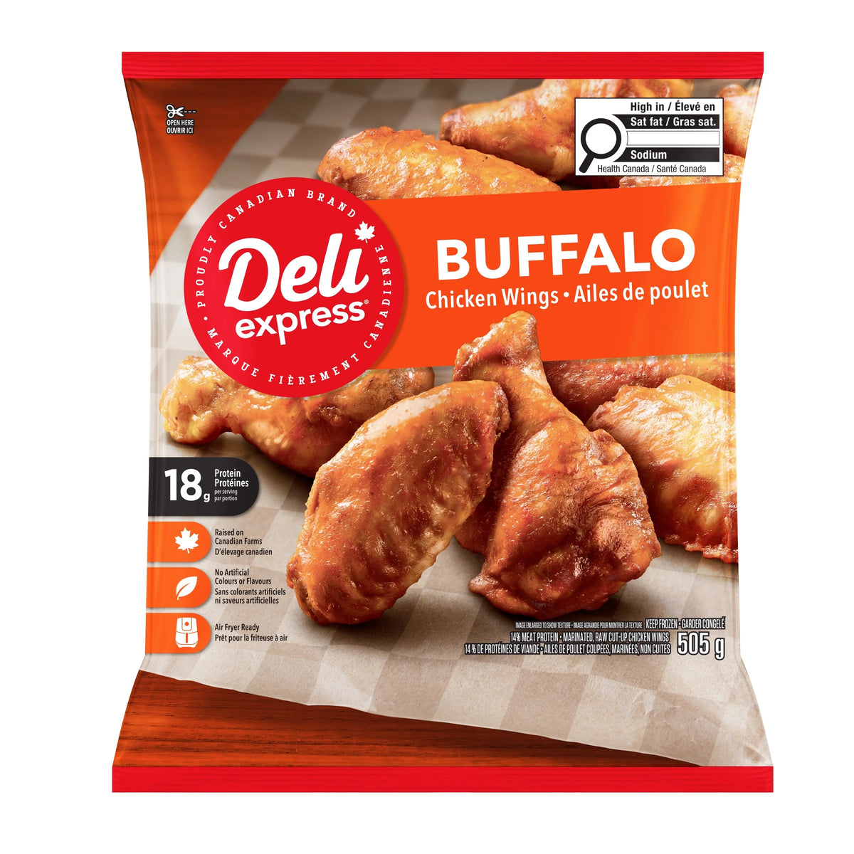 Deli Express Buffalo Chicken Wings 505g