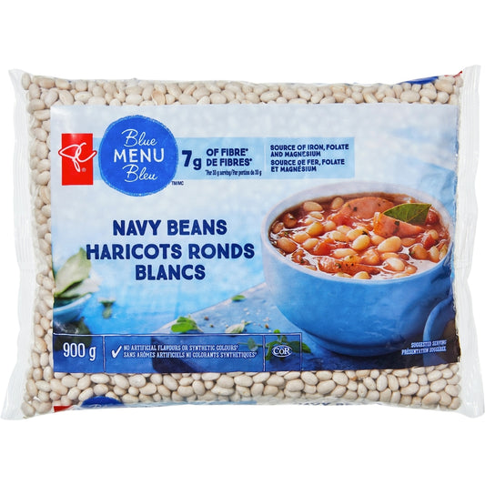 PC Blue Menu Navy Beans, 900 g