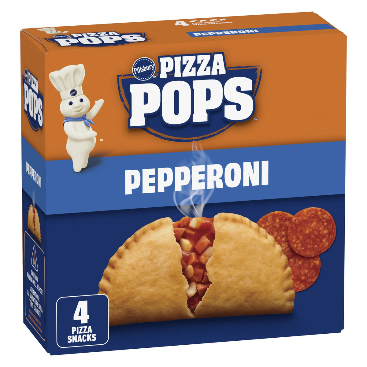 Pillsbury Pizza Pops, Pepperoni, 4 pack, 380 g