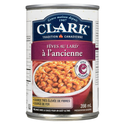 Clark Old Fashioned Baked Beans with Pork, 398 mL