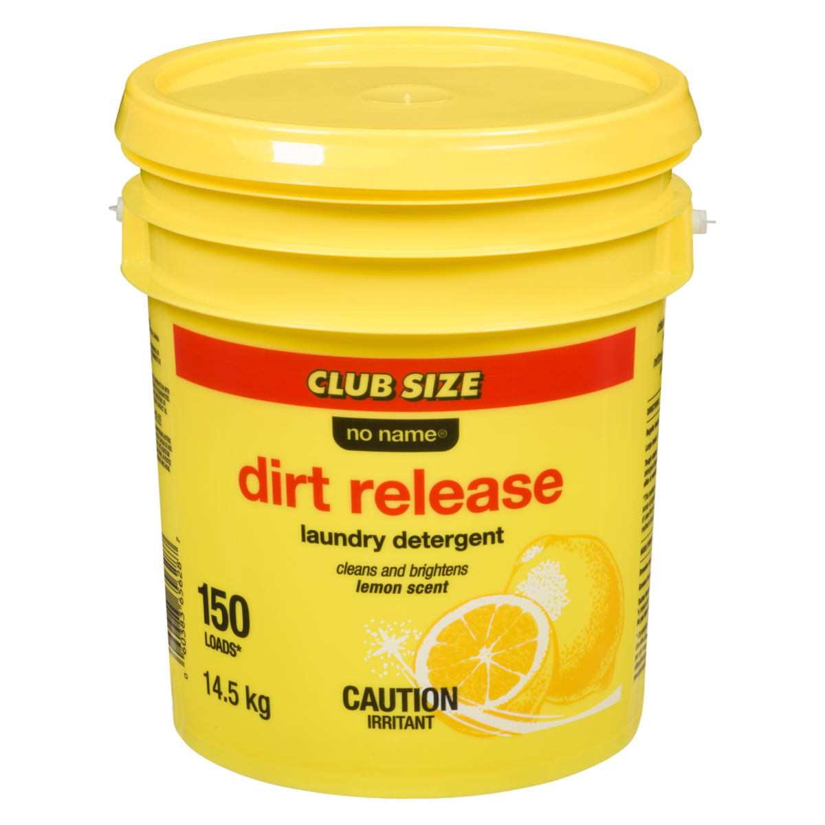 No Name Lemon Scent Dirt Release Powder Laundry Detergent Club Pack 14.5kg