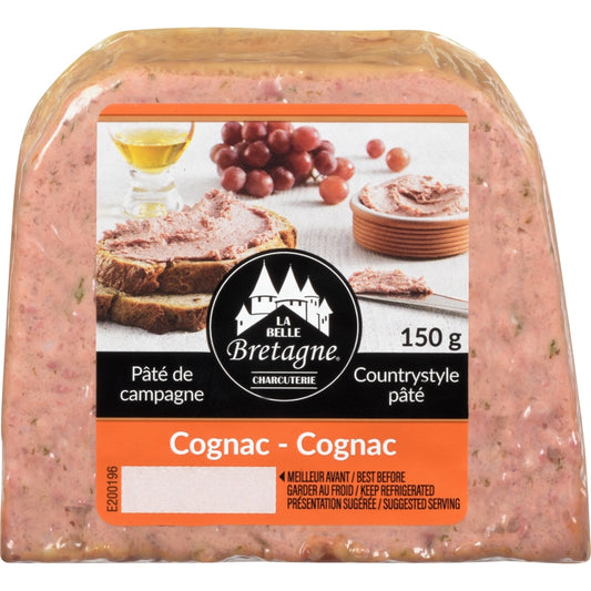 La Belle Bretagne Country-Style Pâté with Cognac, 150 g