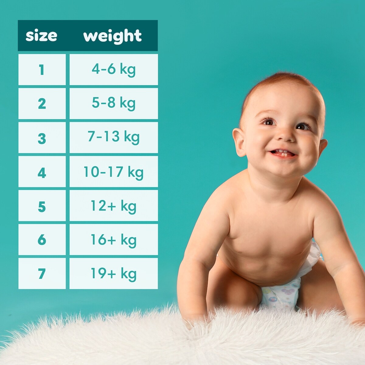 Pampers Baby Dry Ultra Diapers, Size 6, (23-44 lbs), 124 count