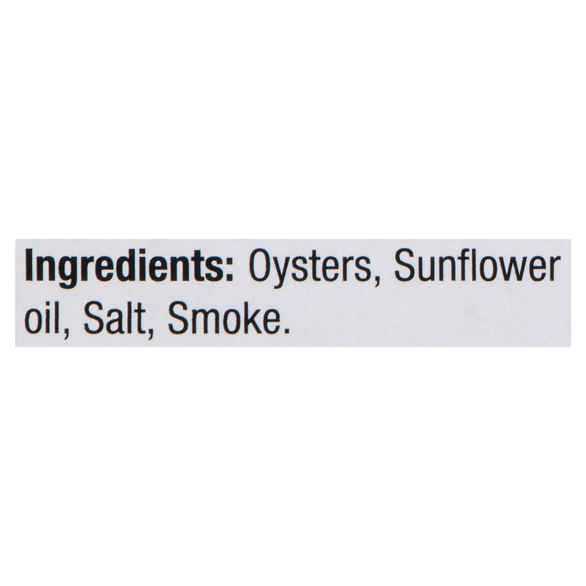 Clover Leaf Hardwood Smoked Oysters in Sunflower Oil, 85 g