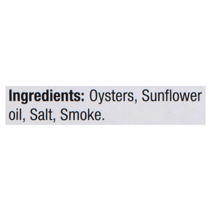 Clover Leaf Hardwood Smoked Oysters in Sunflower Oil, 85 g
