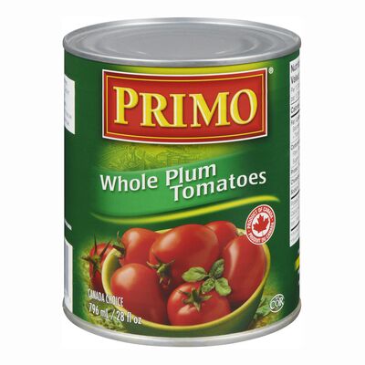 Primo Whole Plum Tomatoes, 796 mL