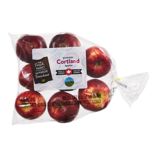Your Fresh Market Cortland Apples Bag, 3 lb
