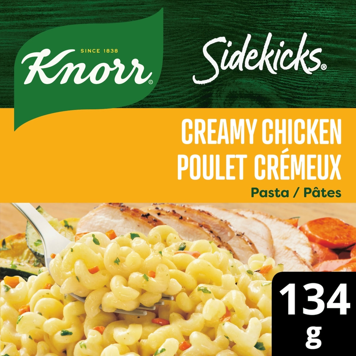Sidekick Pasta Creamy Chicken, 134 g