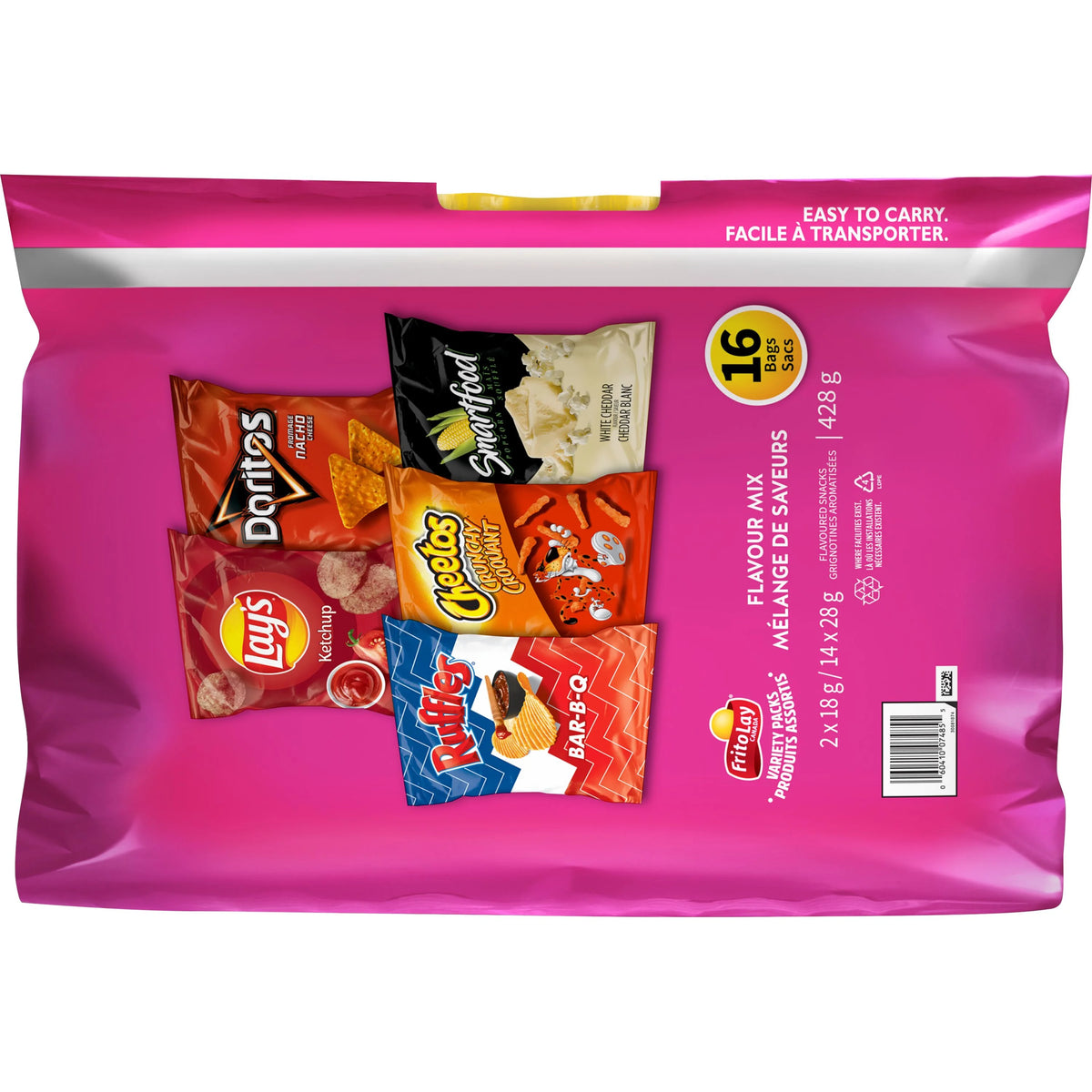 Frito-Lay Flavour Mix Snacks Variety Pack 16 bags 428g