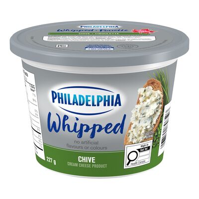 Philadelphia Whipped Chive Cream Cheese, 227 g