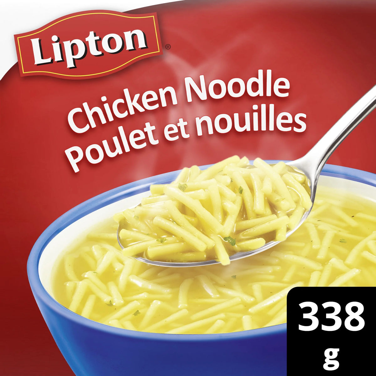 Lipton Chicken Noodle Soup Mix, 16 Bowls, 338 g