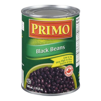 Primo Black Beans, 540 mL