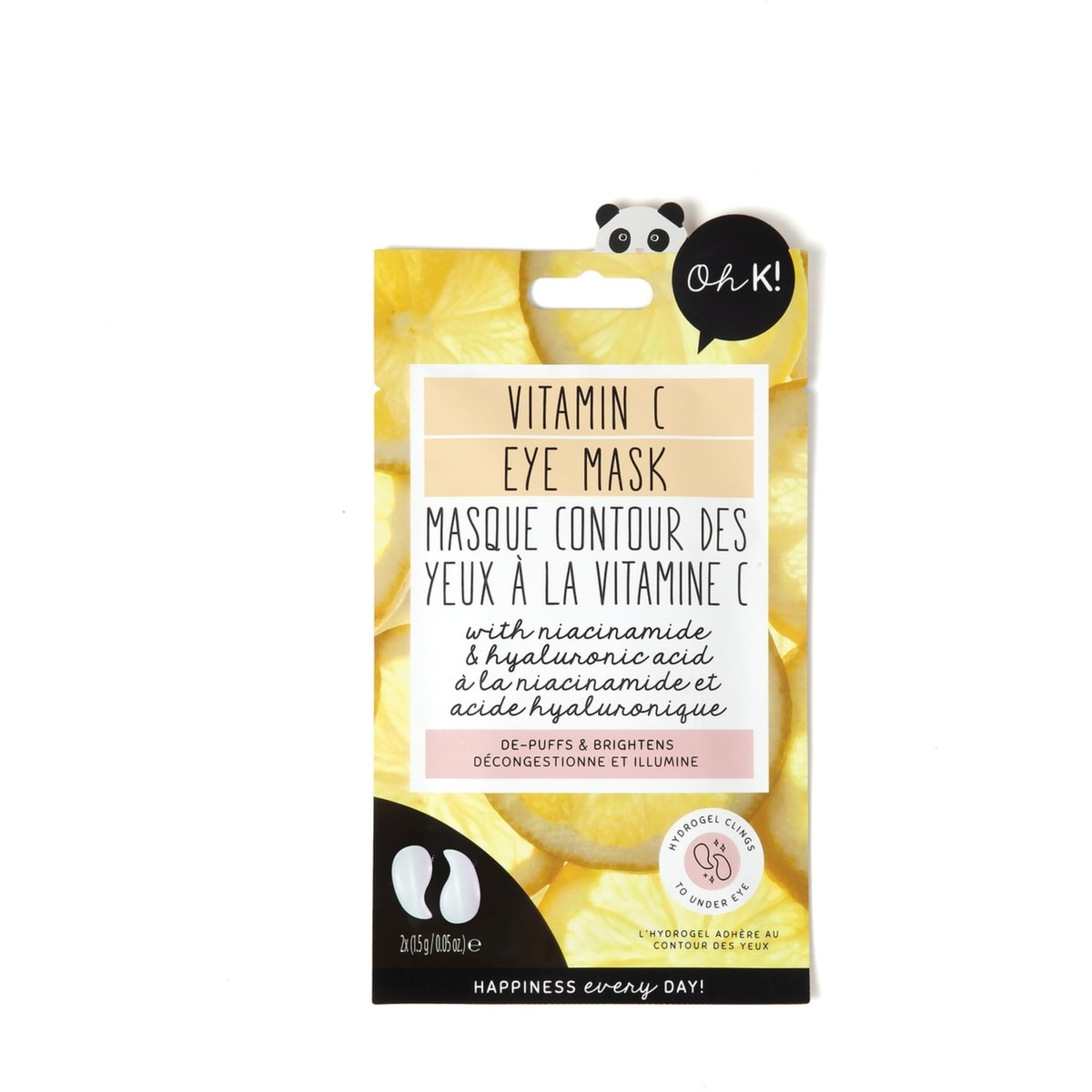 Oh K! Chok Chok Smoothing Under Eye Mask, 2 count