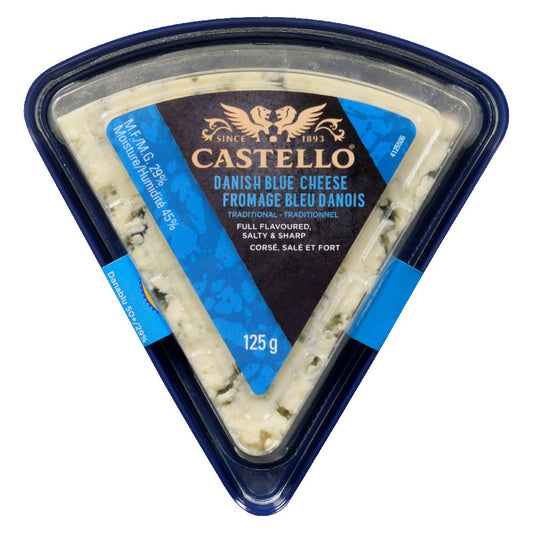 Castello Traditional Danish Blue Cheese, 125 g