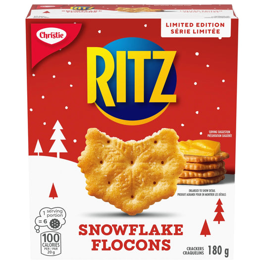 Ritz Snowflake Crackers, 180 g