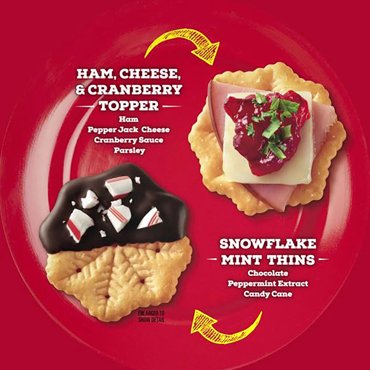 Ritz Snowflake Crackers, 180 g