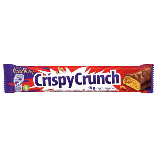 Cadbury Crispy Crunch Singles Chocolate Bar, 48 g