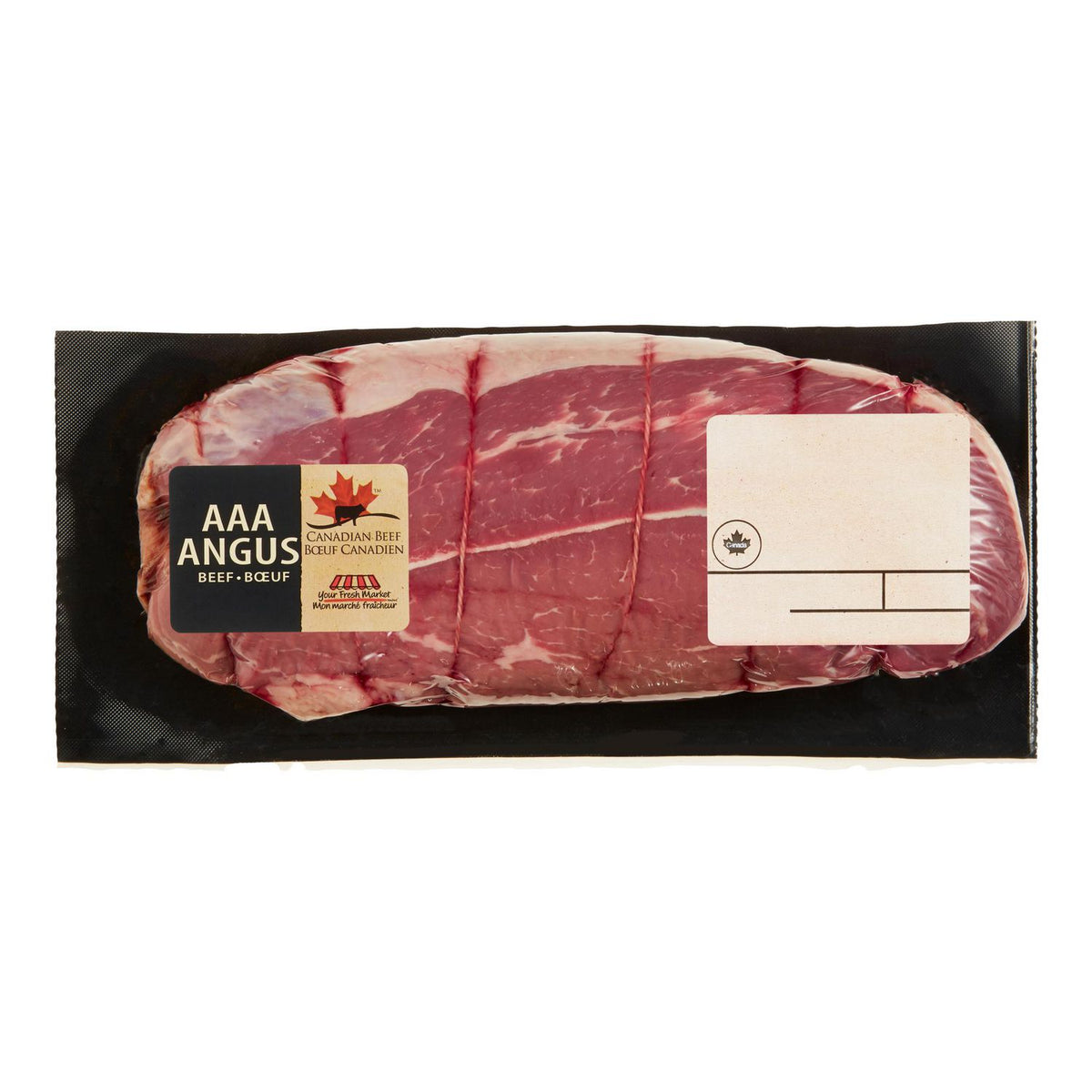 Sirloin Tip Beef Roast, Your Fresh Market, 1 piece, AAA Angus Beef, 0.82–1.02 kg