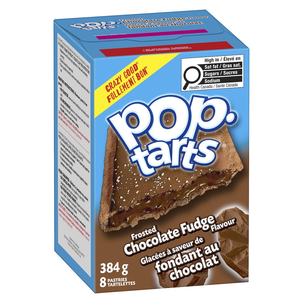 Kelloggs Pop-Tarts Frosted Chocolate Fudge, 384 g