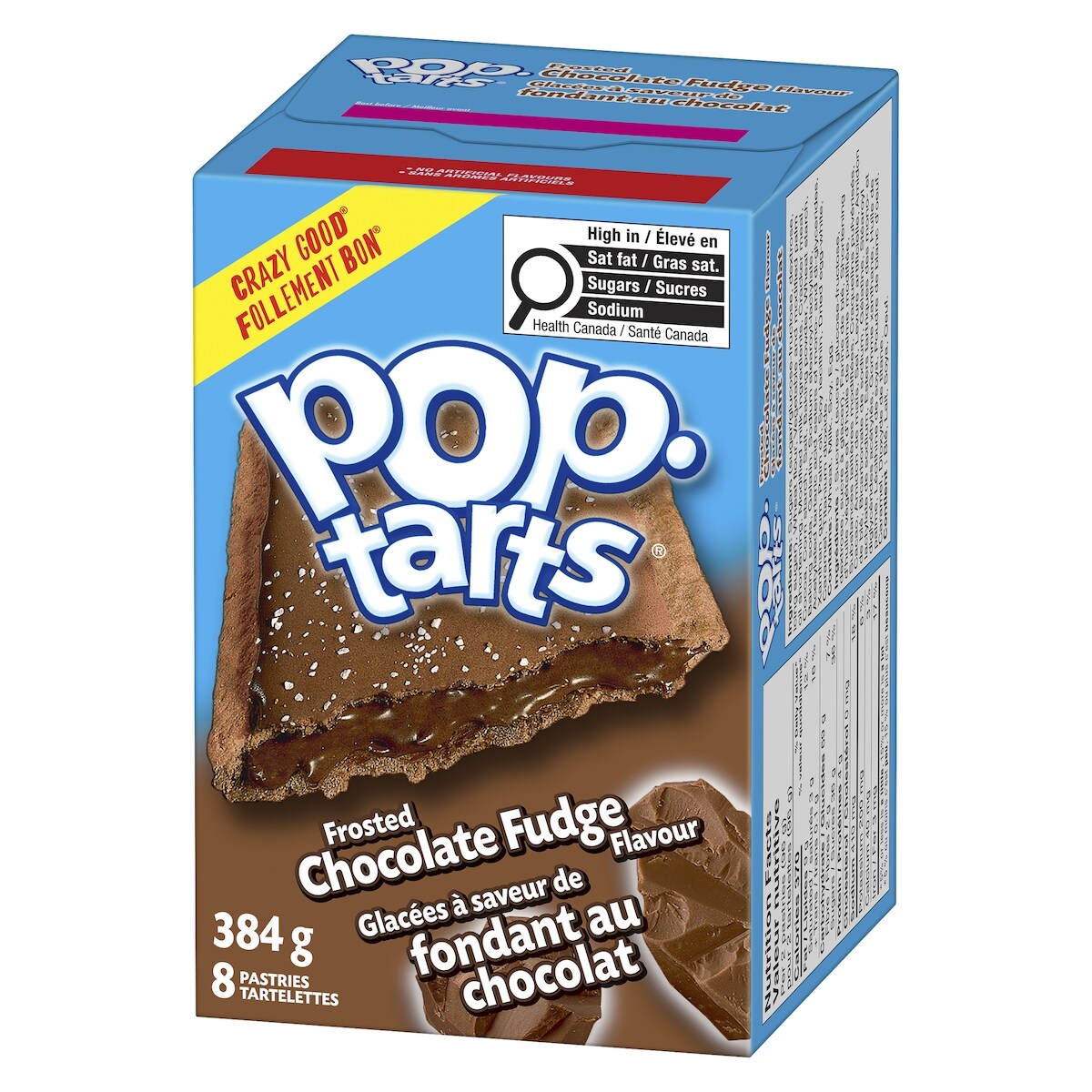 Kelloggs Pop-Tarts Frosted Chocolate Fudge, 384 g