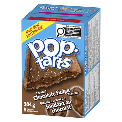 Kelloggs Pop-Tarts Frosted Chocolate Fudge, 384 g