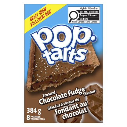 Kelloggs Pop-Tarts Frosted Chocolate Fudge, 384 g