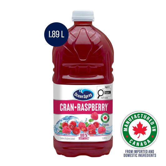 Ocean Spray Cran Raspberry Cocktail, 1.89 L