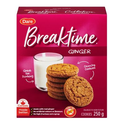 Dare Breaktime Ginger Cookies, 250 g