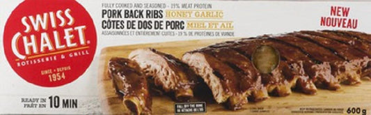 Swiss Chalet Honey Garlic Pork Back Ribs, 600 g