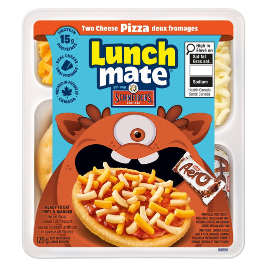 Schneiders Lunch Mate Two Cheese Pizza Lunch Kit, 120 g