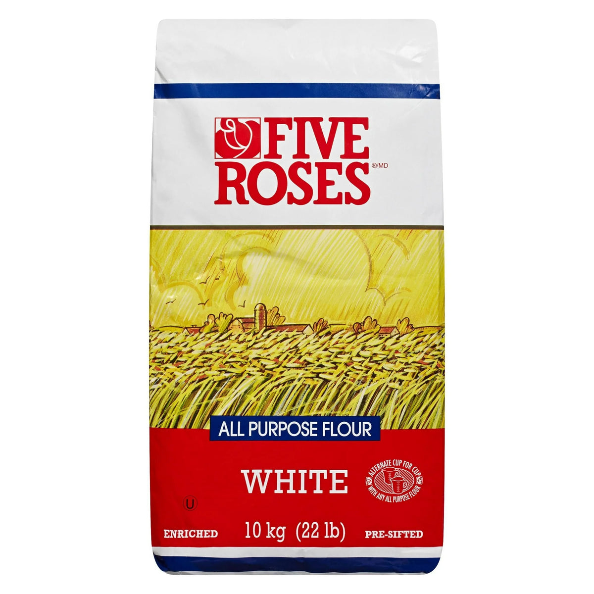 Five Roses White All-Purpose Flour, 10 kg