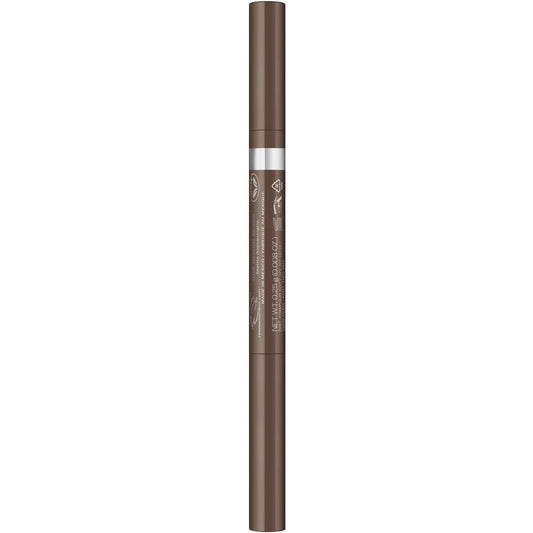 Rimmel London Brow This Way Fill & Sculpt Eyebrow Definer, Double Ended Brow Pencil, 0.25 g