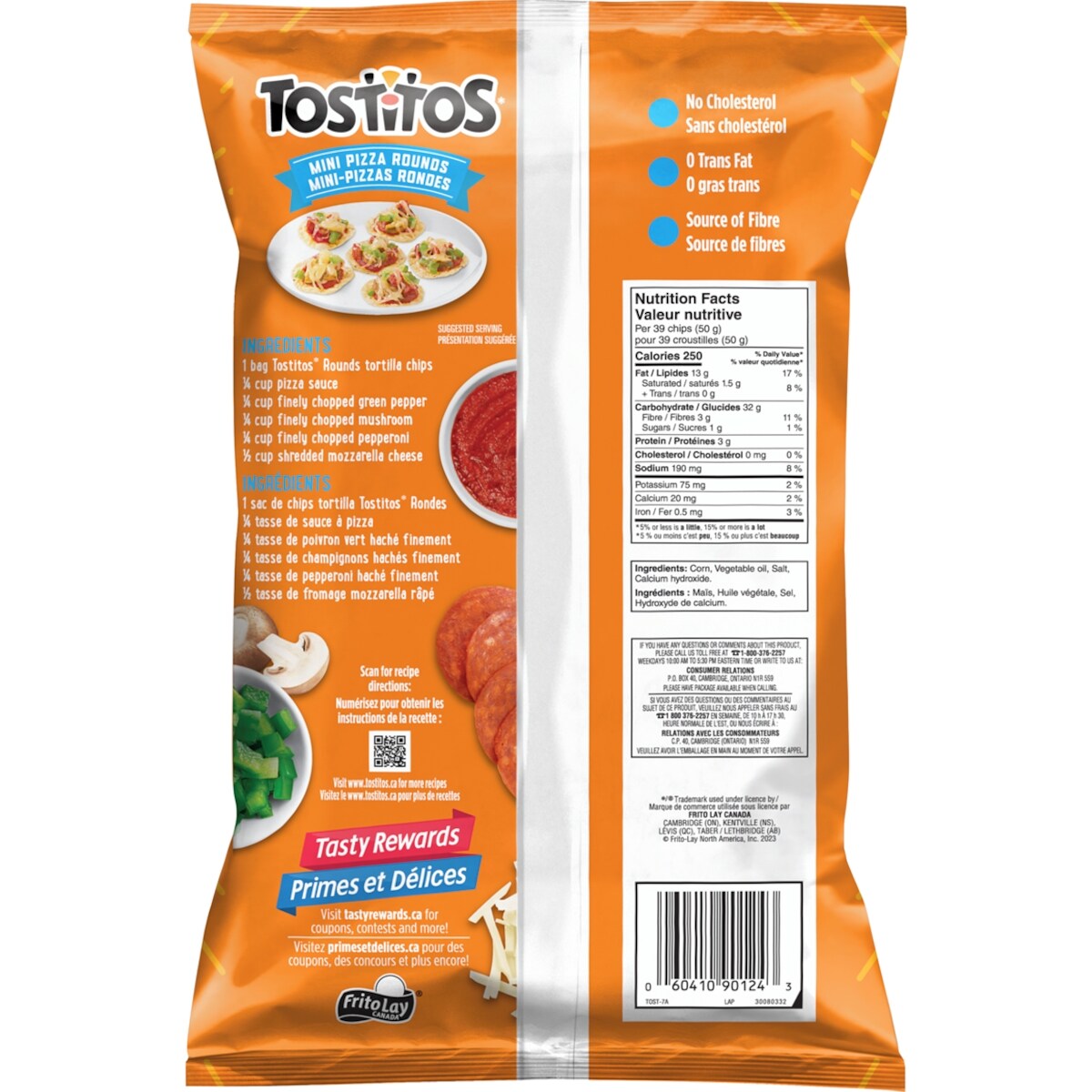 Tostitos Rounds Tortilla Chips, 295 g