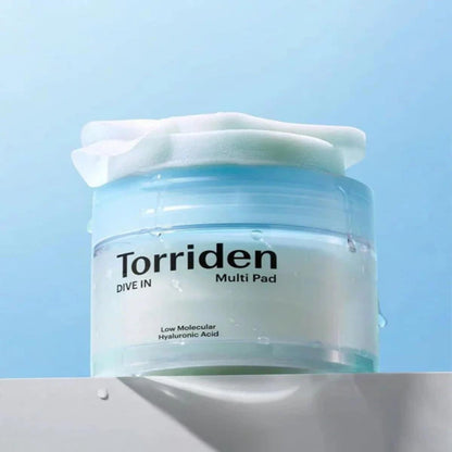 Torriden Dive-In Low Molecular Hyaluronic Acid Multi Pad, 80 pads