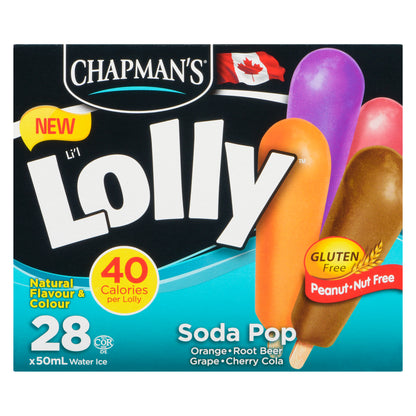Chapman's Lolly Soda Pop, 28 × 50 mL