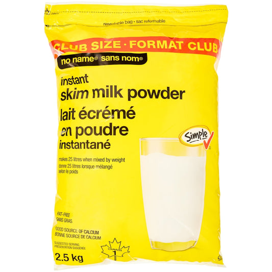 No Name Instant Skim Milk Powder Club Size, 2.5 kg
