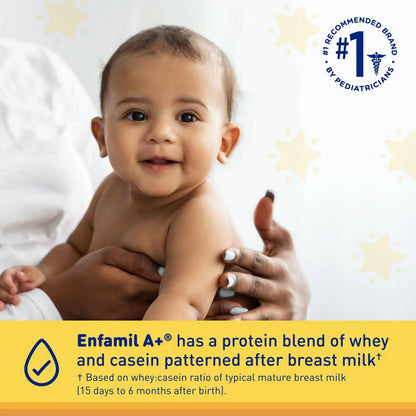 Enfamil A+ Baby Formula, Powder Tub, 663 g