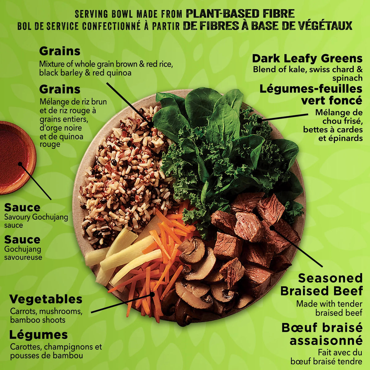 Healthy Choice Frozen Power Bowls Korean-Inspired Beef Bowl, 269 g