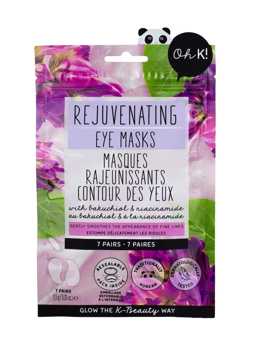 Oh K! Skin Rejuvenating Under Eye Masks, 7 pairs