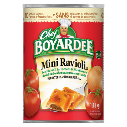 Chef Boyardee Mini Ravioli, 1.13 kg