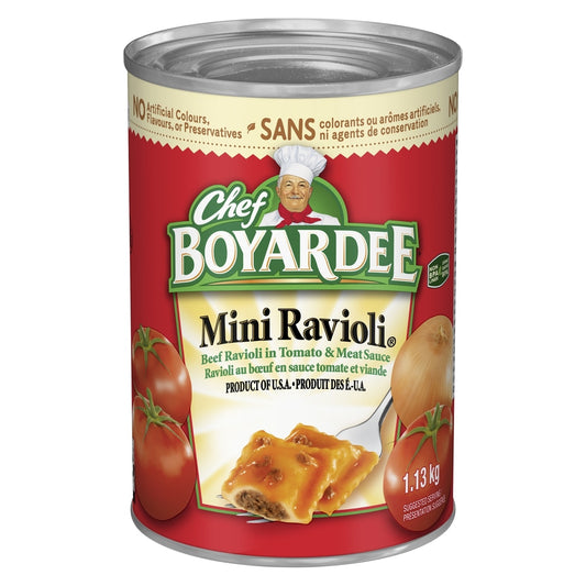 Chef Boyardee Mini Ravioli, 1.13 kg
