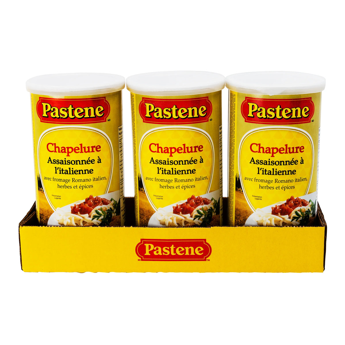 Pastene Italian Flavoured Bread Crumbs, 3 × 680 g