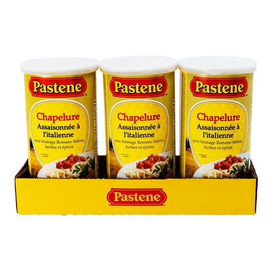 Pastene Italian Flavoured Bread Crumbs, 3 × 680 g