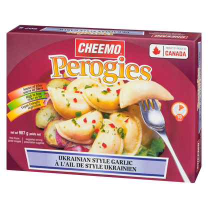 Cheemo Perogies Roasted Garlic, 907 g