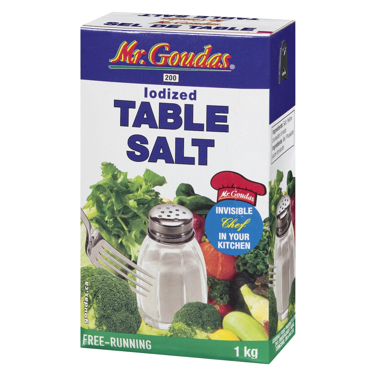 Mr Goudas Table Salt Iodized 1kg