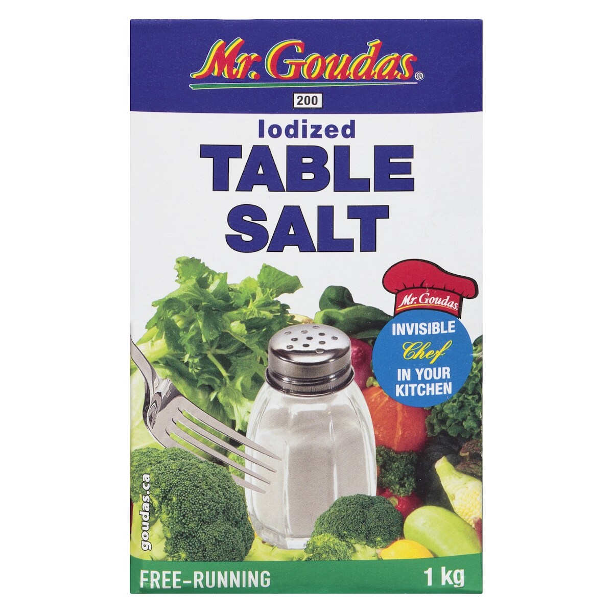 Mr Goudas Table Salt Iodized 1kg