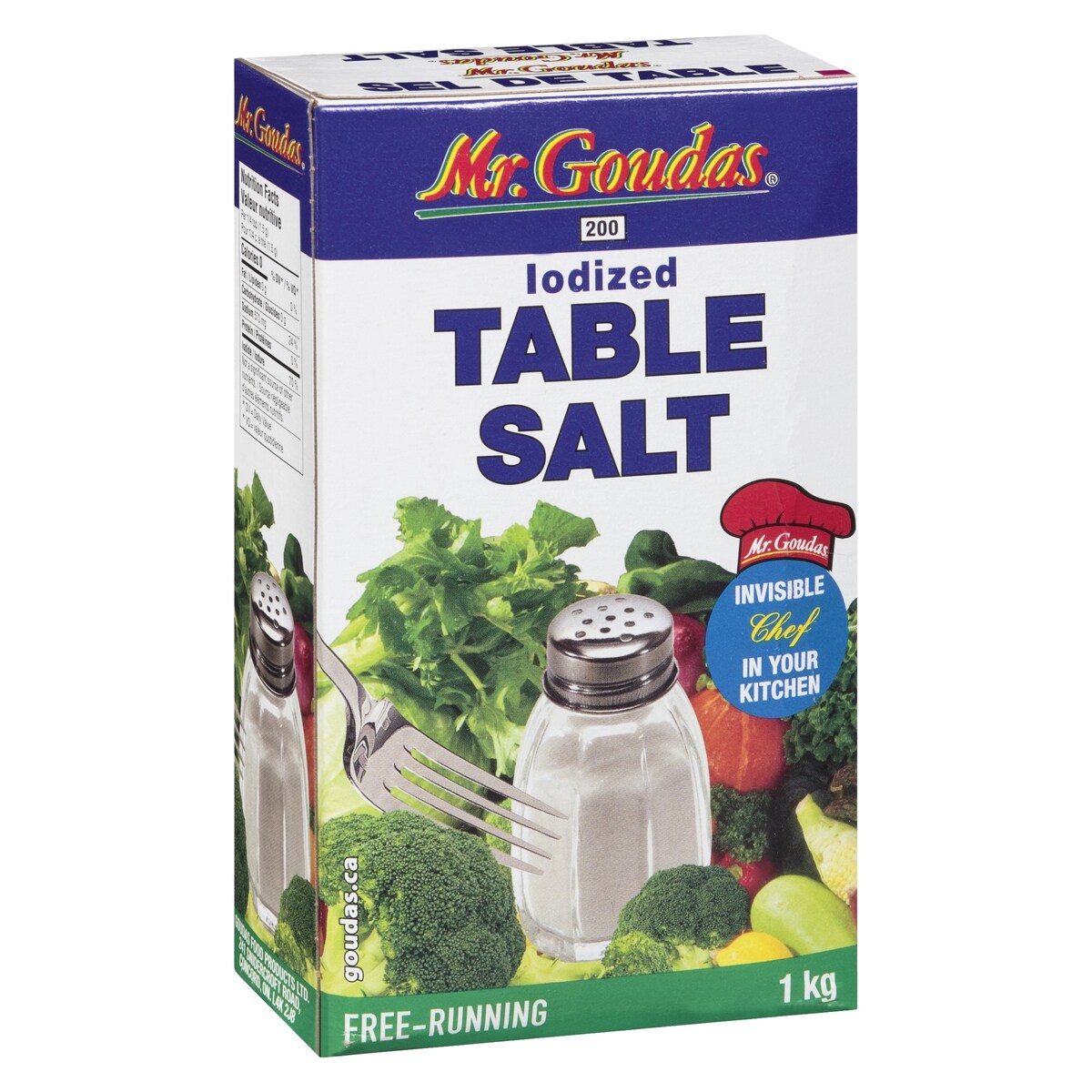 Mr Goudas Table Salt Iodized 1kg