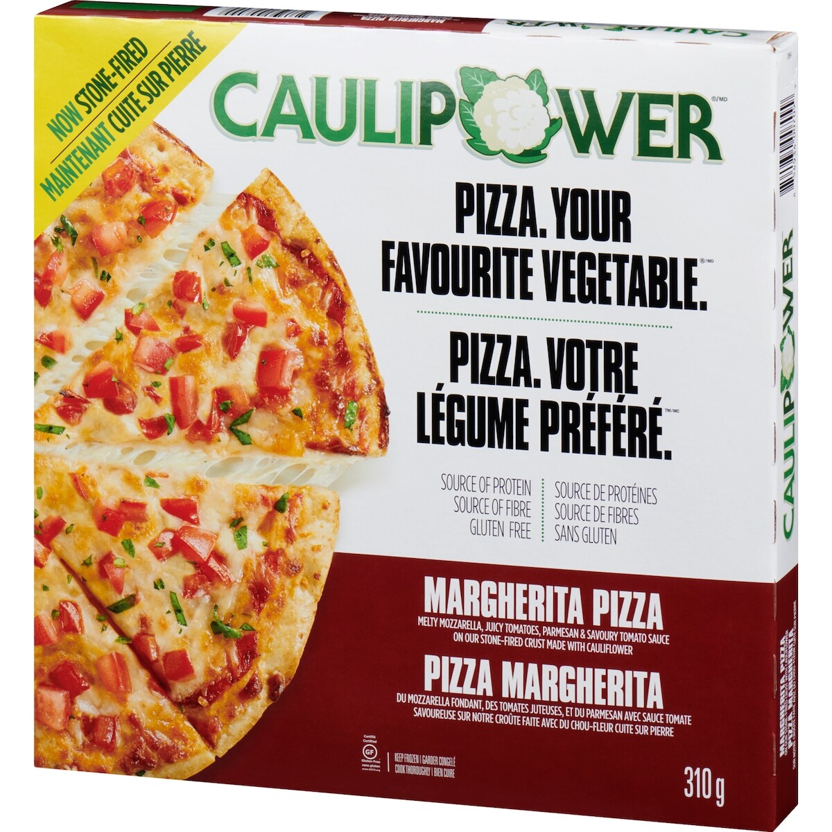 Caulipower Frozen Margherita Pizza, 330 g