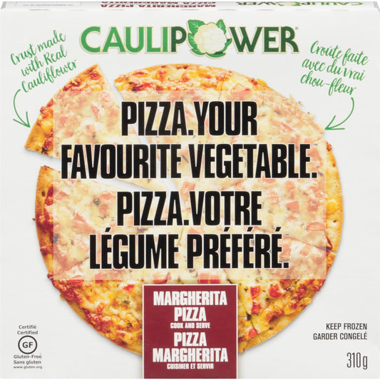 Caulipower Frozen Margherita Pizza, 330 g