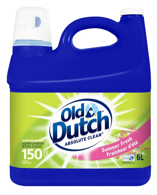 Old Dutch Laundry Detergent — Summer Fresh, 150 Loads, 6 L